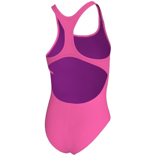Girls Nike Swimsuit in Hyper Pink - Image 2