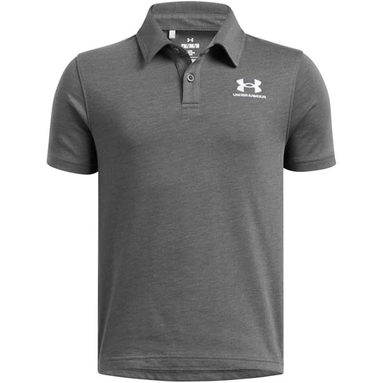 Under Armour Kinderpolo met korte mouwen en ‘Icon Regular’-model (Lichte Heide) - Image 1