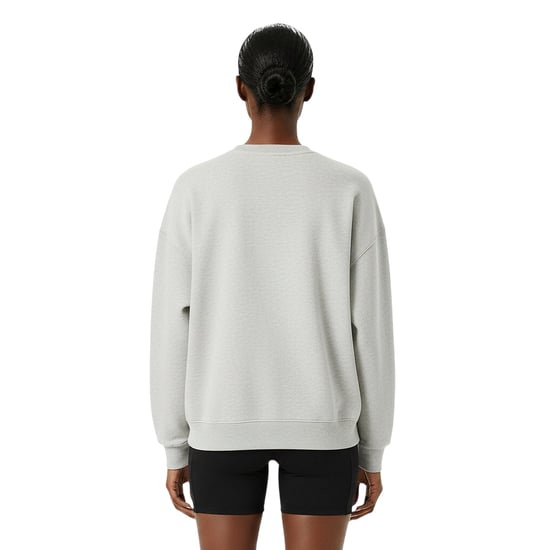 USA Pro Womens/Ladies Classic Sweatshirt (Ice Marl) - Image 4
