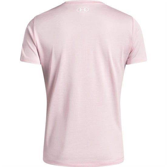 Under Armour Twist T-shirt met korte mouwen voor dames (Baby Roze/Wit) - Image 5