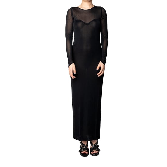 Mugler mesh lange jurk - jaren '90 - Image 2