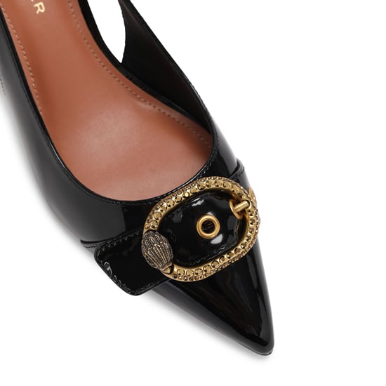 Kurt Geiger London Patent Leather Kgl Mayfair Sling Sm Egl Heels - Image 4