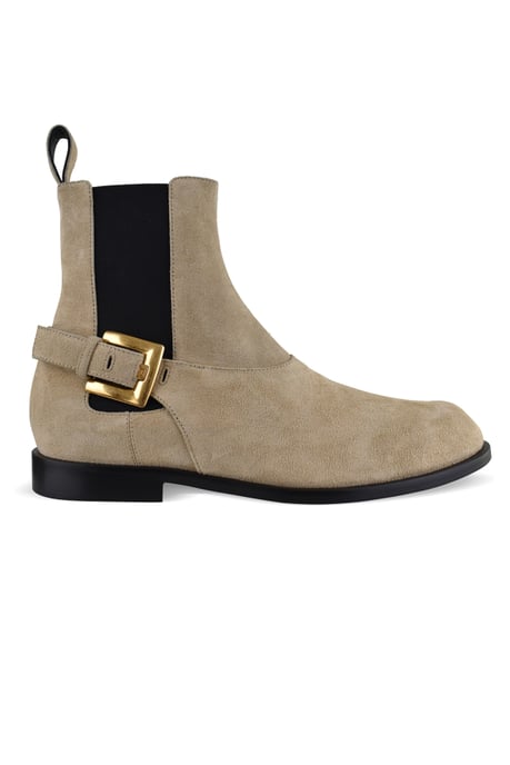 Balmain Balmain Anthem Chelsea-laarzen Beige - Image 1