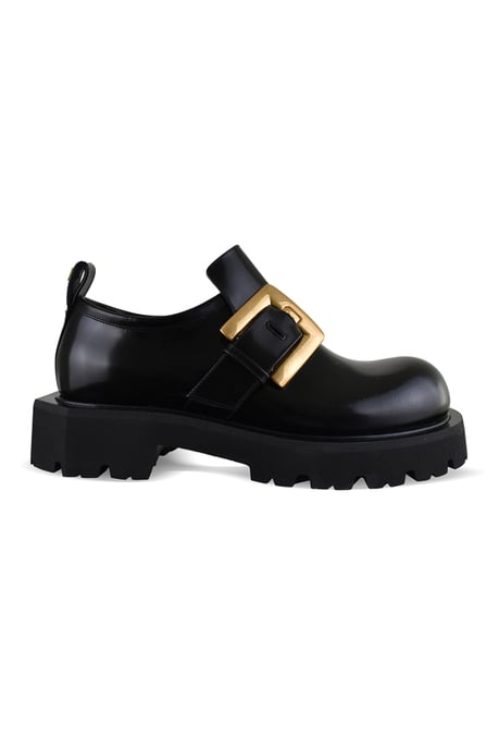 Balmain Anthem-loafers met glazuurlaag Zwart - Image 1