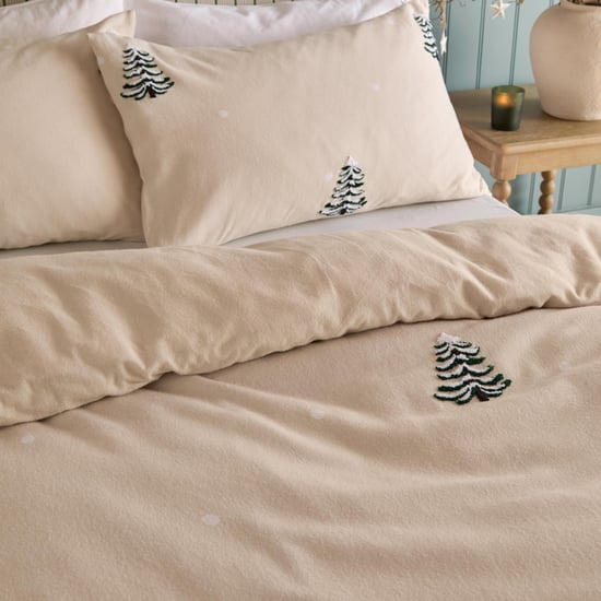 Furn Pine Tree 100% Cotton Tufted Duvet Cover Set, Natural - Image 3