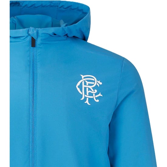 Castore Rangers FC Trainingsjack voor Kinderen (Blauw/D donkerblauw) - Image 4