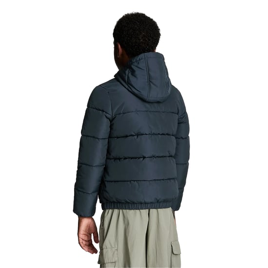 Lyle & Scott Gewatteerde donsjas voor kinderen (Marine) - Image 4