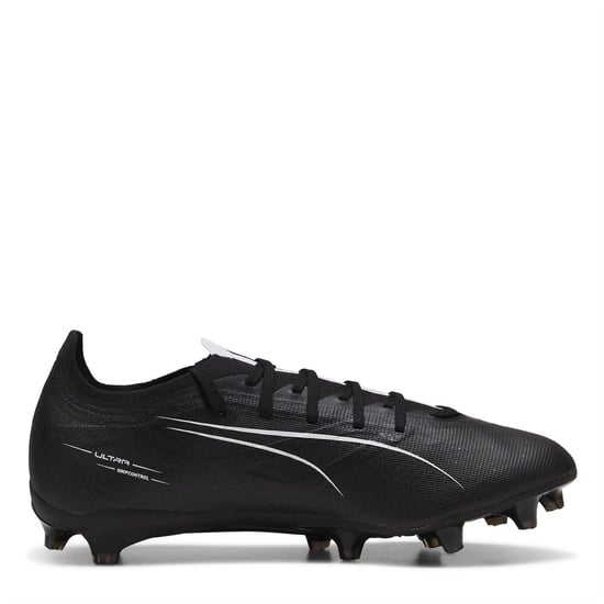 Puma Mens Ultra 5 Match Firm Ground Football Boots (Black/White) - Image 5