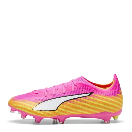 Puma Mens Ultra 5 Match Firm Ground Football Boots (Pink) - Image 2