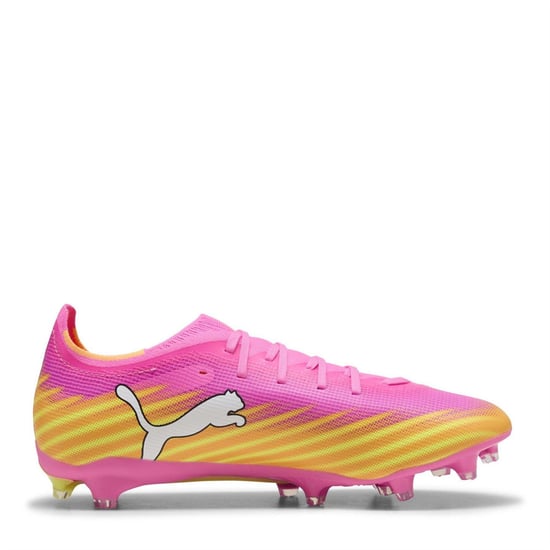 Puma Mens Ultra 5 Match Firm Ground Football Boots (Pink) - Image 4