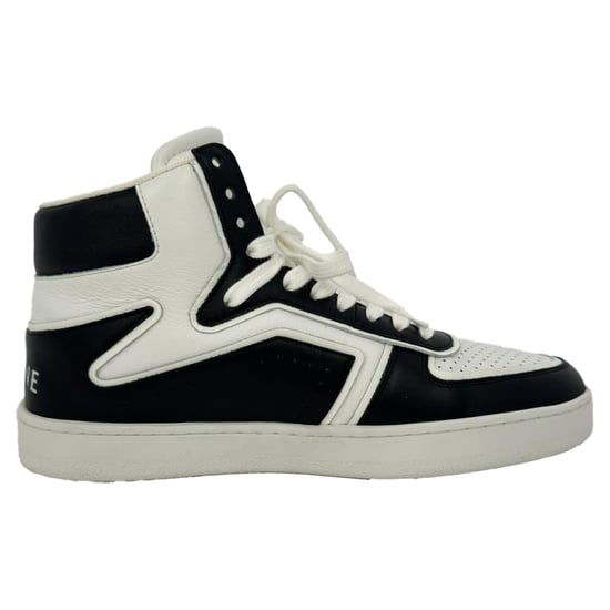 Celine Trainer CT-01 Höga Sneakers i Svart Läder - Image 1