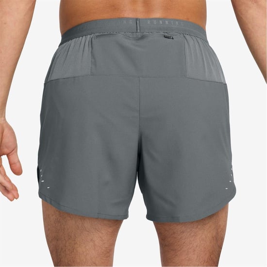 Nike Heren Stride Hardloopshorts (Rook Grijs) - Image 2