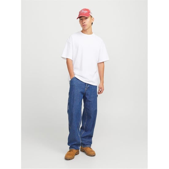 Jack And Jones Heren Alex Denim Relaxed Fit Jeans (Denim Blauw) - Image 2