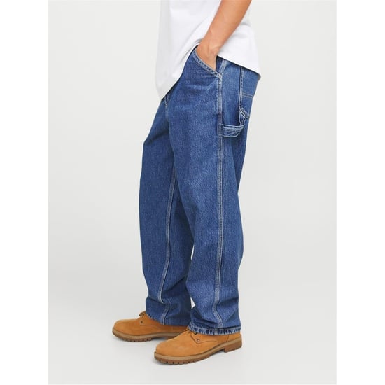 Jack And Jones Heren Alex Denim Relaxed Fit Jeans (Denim Blauw) - Image 3