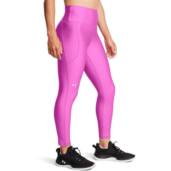 Under Armour Dames/dames HeatGear Leggings (Paars) - Image 3