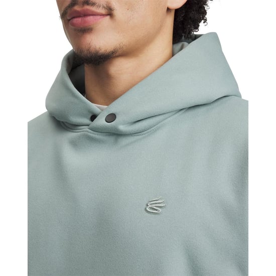 Under Armour Curry DNA-hoodie voor heren (Groen) - Image 3