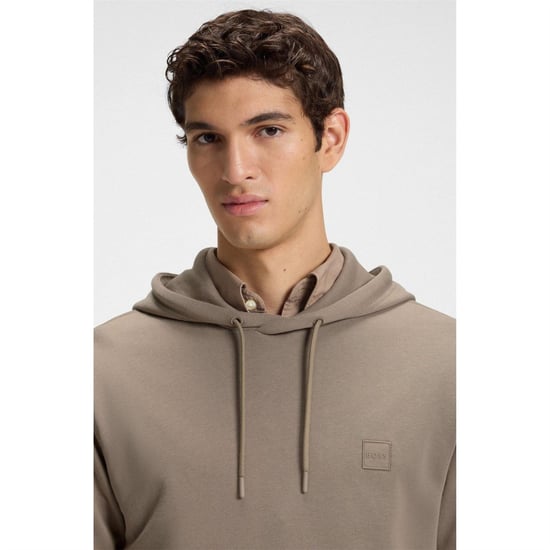 Boss Heren Wetalk Pullover Hoodie (Bruin) - Image 4