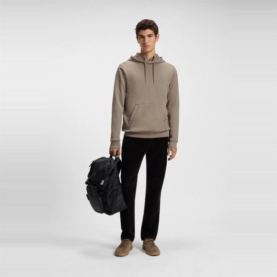 Boss Heren Wetalk Pullover Hoodie (Bruin) - Image 5