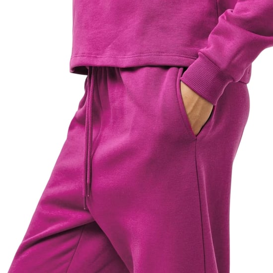 Pieces Joggingbyxor i tjockt tyg för kvinnor (Festival Fuchsia) - Image 3