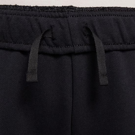 Nike Joggingbyxor i fleece med färgblock för barn (Svart/vit) - Image 5