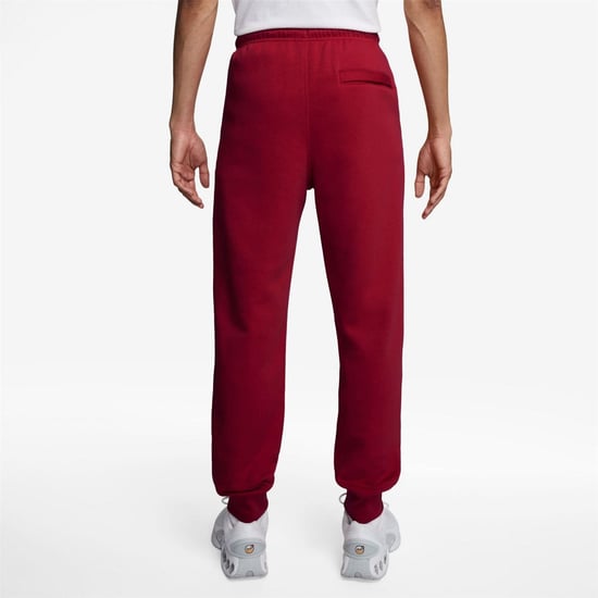 Nike Heren Sportswear Club Fleece Joggingbroek (Donkerrood) - Image 2