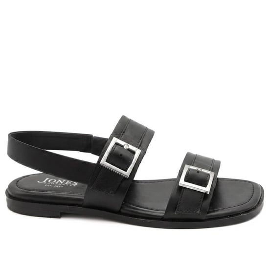Jones Bootmaker Haniya Leather Dual Buckle Fasten Sandals - Image 2