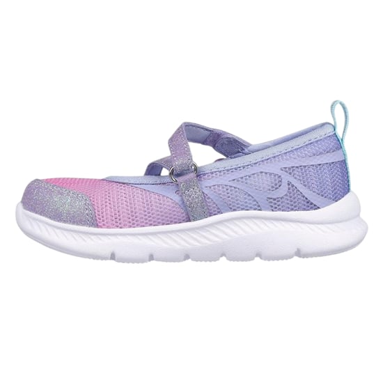 Skechers Comfyflex 2 Butterfly Glitter-träningsskor för flickor (Lavendel/Multicoloured) - Image 2