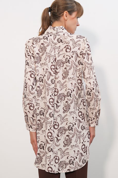 Lange Bloemige Viscose Blouse - Image 5