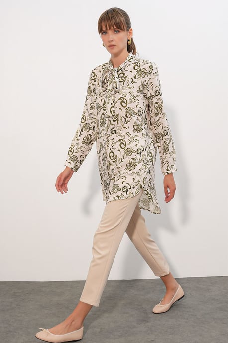 Lange Bloemen Viscose Blouse - Image 2