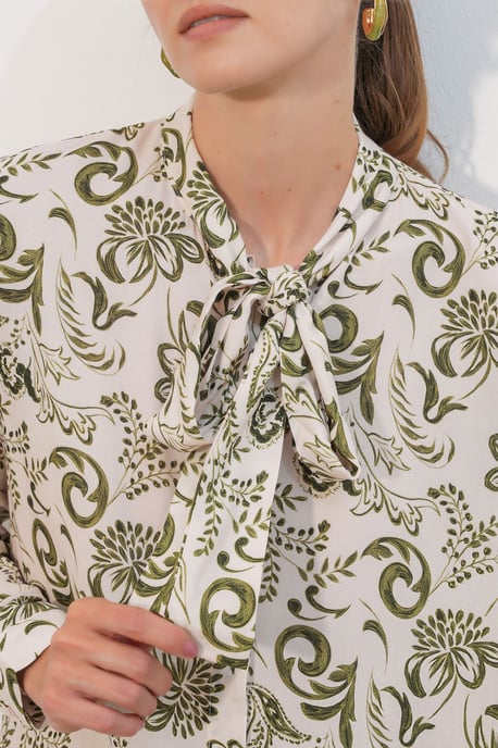 Lange Bloemen Viscose Blouse - Image 4