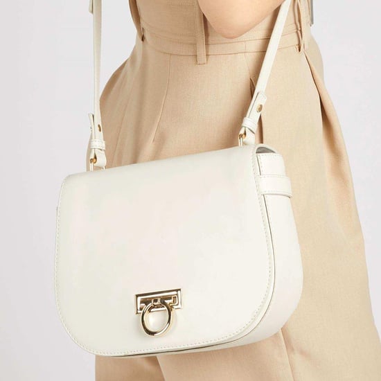 Jones Bootmaker Leather Saddle Bag - Image 3