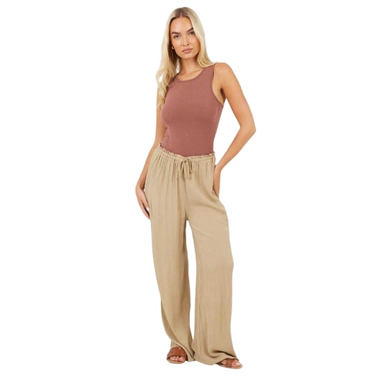 Brave Soul Dames/Dames Jersey Body (Donkere Taupe) - Image 1