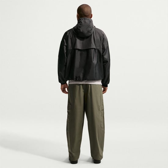 Nike Windrunner-jacka för herrar (Jet Black/White) - Image 4