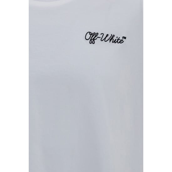 Off-White White Cotton T-Shirt - Image 3