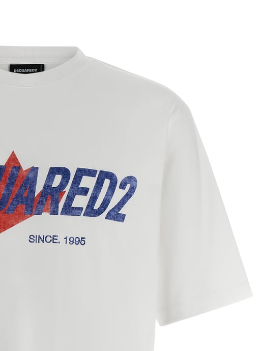 Dsquared² White Cotton T-Shirt - Image 3