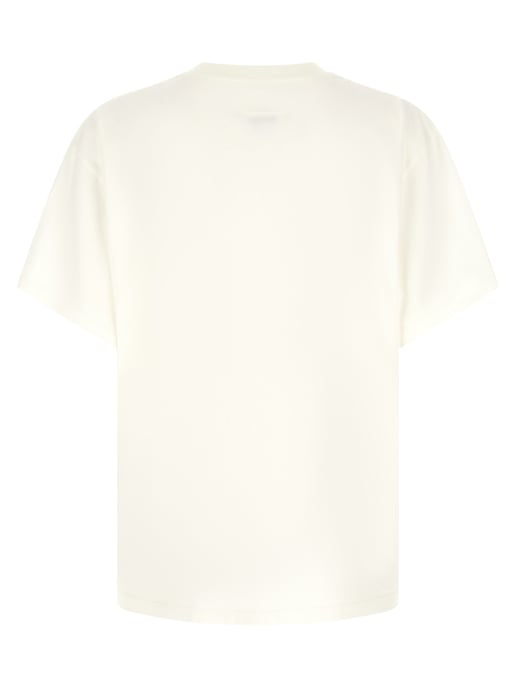 MM6 Maison Margiela White Cotton T-Shirt - Image 2