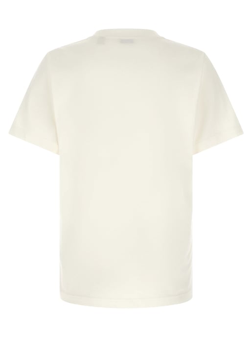 Burberry White Cotton T-Shirt - Image 2