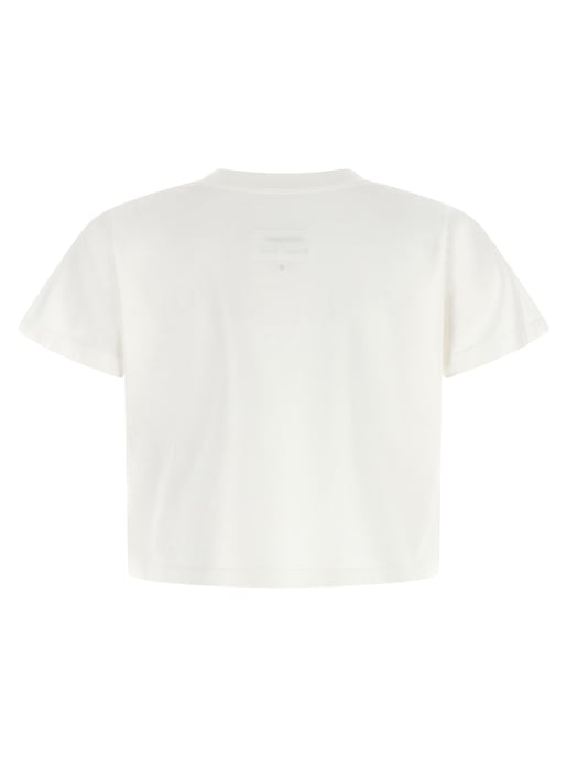 MM6 Maison Margiela White Cotton T-Shirt - Image 2