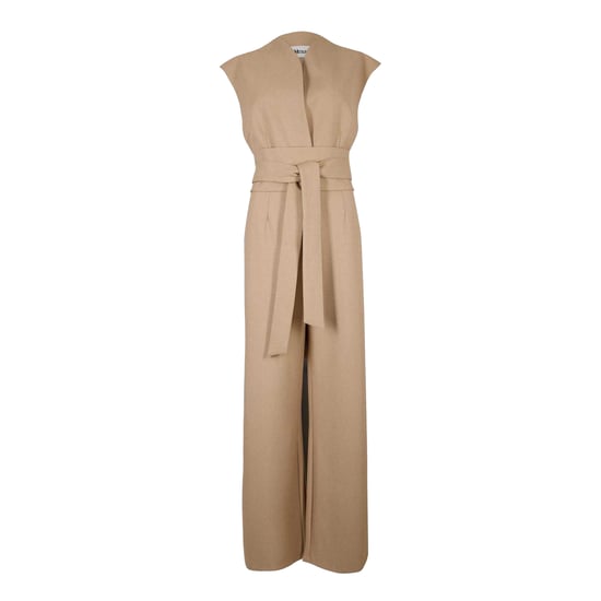 Odd Muse Dames/Dames Jumpsuit met Strikband (Kameel) - Image 2