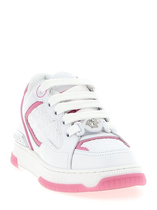 Versace Mehrkleurige Kalfsleer Sport Sneakers - Image 2