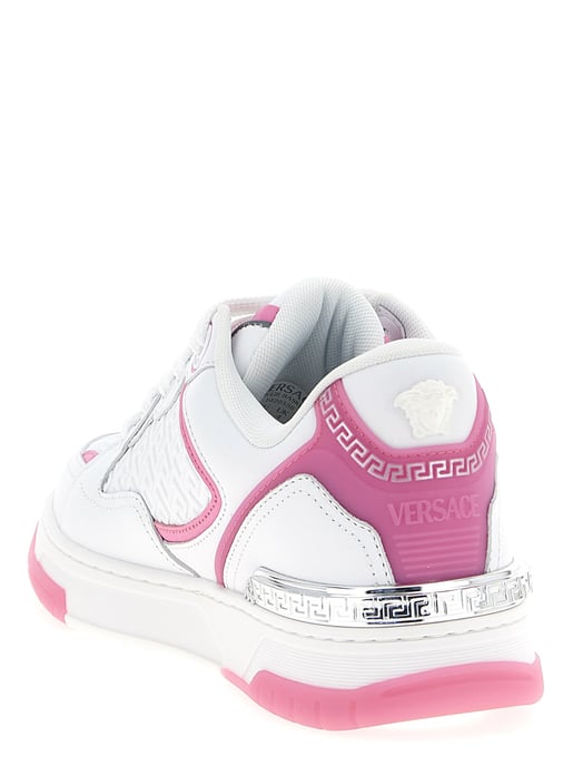 Versace Mehrkleurige Kalfsleer Sport Sneakers - Image 3