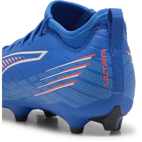 Boys Puma 5 Match Juniors Firm Ground Football Boots in .Blue/White - Image 5