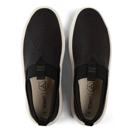 Men's Toms Sneak Ladies in Black - Image 4