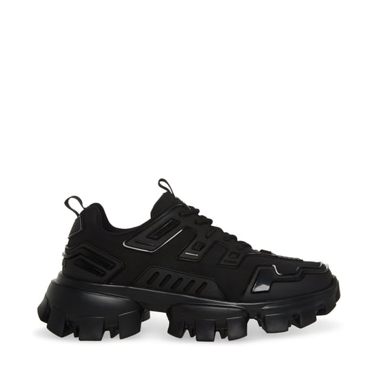 Women's Steve Madden Prize Trainer in Black - Image 1