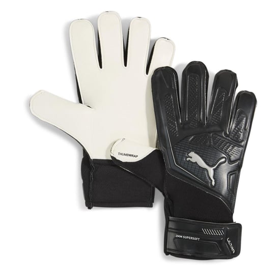 Puma Ultra Play RC-keepershandschoenen voor kinderen (Zwart/Zilver) - Image 1