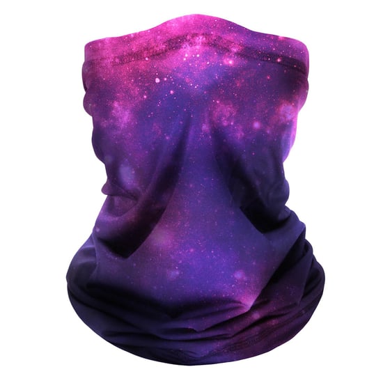 Termin8 Unisex Winter Pink Galaxy Snood - Image 6
