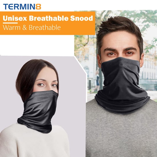 Termin8 Winter Snood – Dark Grey - Image 1