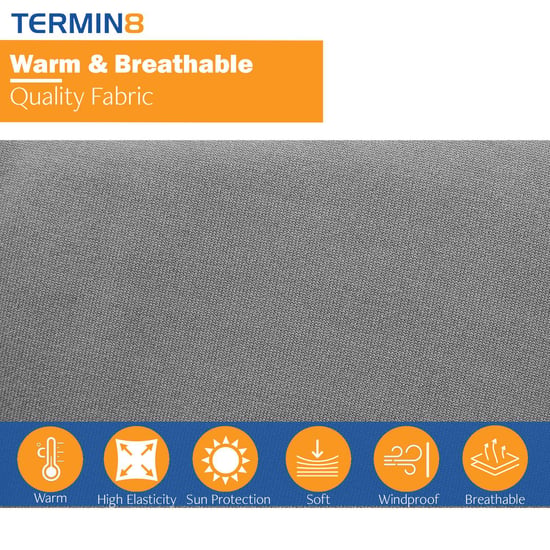Termin8 Winter Snood – Dark Grey - Image 3