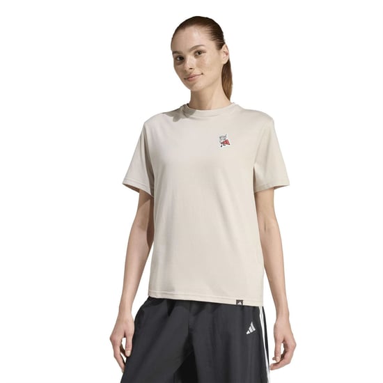 Women's adidas Sft Sport T in White - Image 2