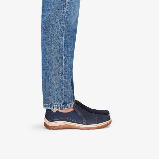 Orlene Slip Navy Nubuck Schoenen - Image 2